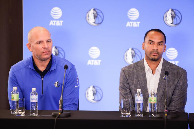 Jason Kidd in Nico Harrison | Foto: Guliverimage/Vladimir Fedorenko
