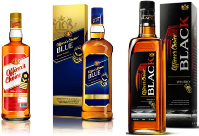 Officer's Choice - najbolj prodajana znamka viskija na svetu. | Foto: Allied Blenders & Distillers (abdindia.com)