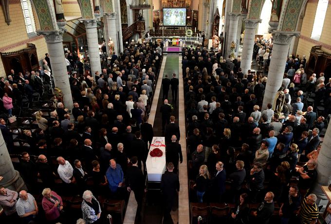 Bjorg Lambrecht pogreb | Foto: Reuters