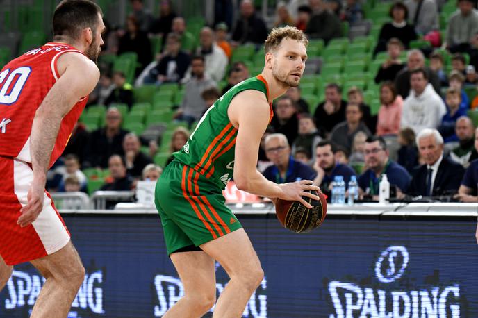 Cedevita Olimpija : Borac, Jaka Blažič | Jaka Blažič je dosegel 20 točk. | Foto ABA/Aleš Fevžer/Cedevita Olimpija