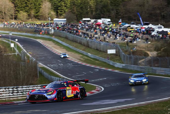 Verstappen za ogrevanje že zmagal na Nürburgringu