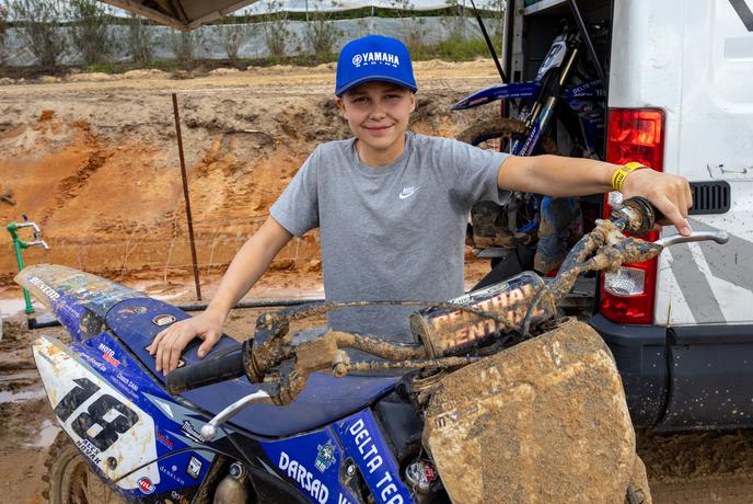 Ambiciozni devetošolec, ki želi po poti Tima Gajserja