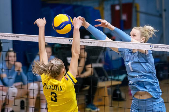 Calcit Volley, Eva Pavlović Mori | Kamničanke so se vendarle uvrstile v finale. | Foto Klemen Brumec