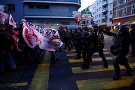 Basel protest