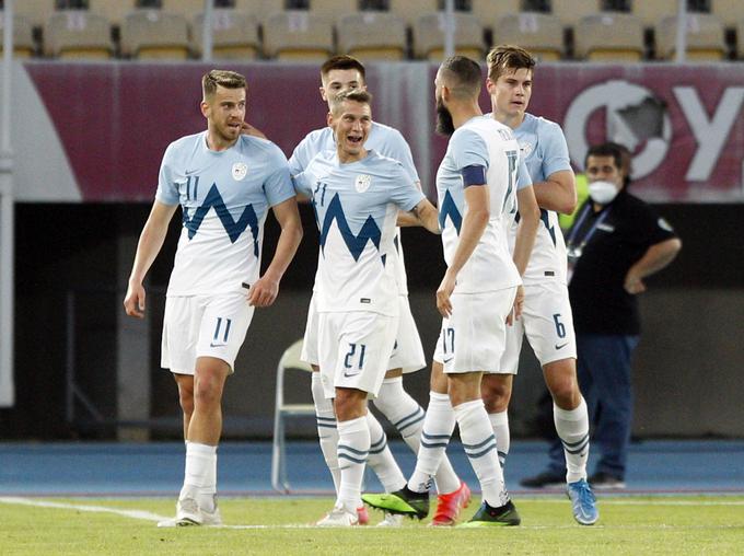 Slovenija si do izenačujočega zadetka Domna Črnigoja v drugem delu ni priigrala resnejše priložnosti za gol. | Foto: Reuters
