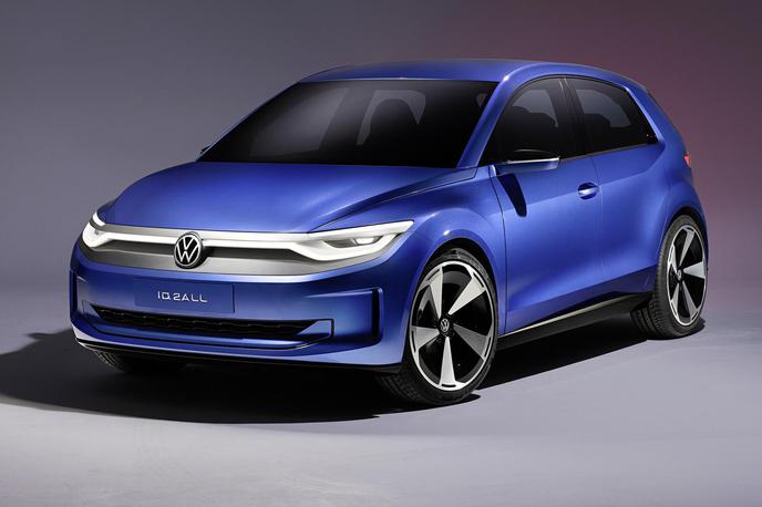 Volkswagen ID.2all | Volkswagen ID.2all je še koncept, ki napoveduje serijski štirimetrski električni avtomobil za konec leta 2025. | Foto Volkswagen