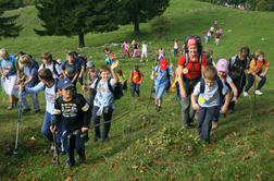 Ob 70-letnici dela z mladimi planinci na Gojzarfest