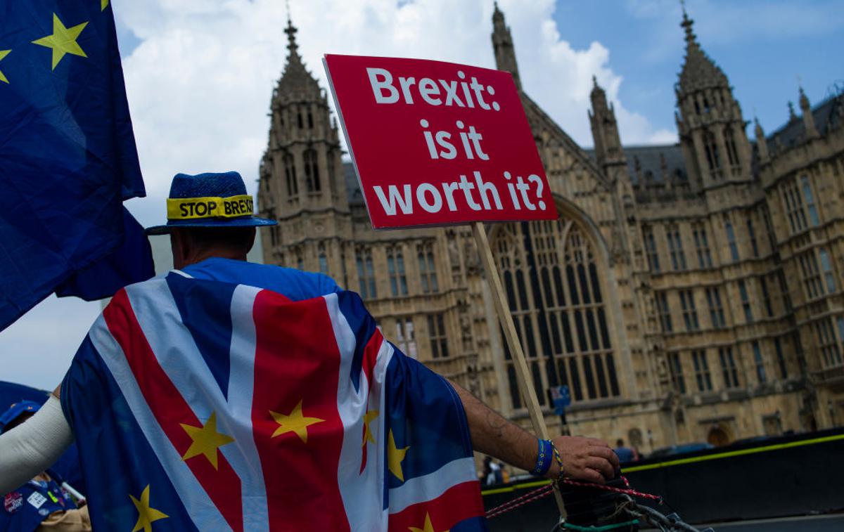 brexit | Peticijo za izvedbo drugega referenduma o brexitu je podpisalo več kot milijon ljudi. Združeno kraljestvo ima po oceni iz leta 2017 66 milijonov prebivalcev. | Foto Getty Images