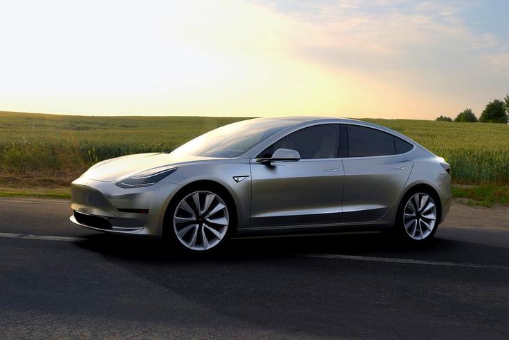 Nova električna tesla 3 čez dve leti ali tri leta tudi za daljše poti slovenskih ministrov? | Foto: Tesla Motors