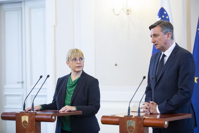 Borut Pahor in Natasa Pirc Musar | Foto: Ana Kovač