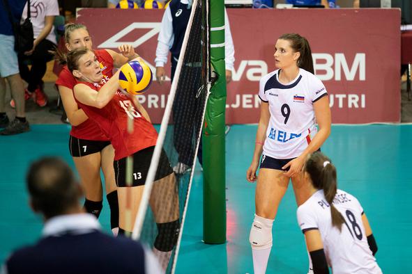 Belgijke tudi v drugo premočne za Slovenke