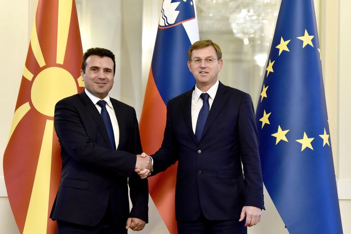 Zoran Zaev in Miro Cerar | Foto STA