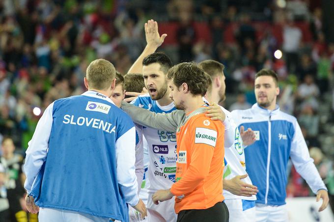 Slovenski rokometaši so imeli v Zagrebu bučno podporo. | Foto: Mario Horvat/Sportida