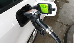 Rezervoar goriva bo dražji za 1,7 evra