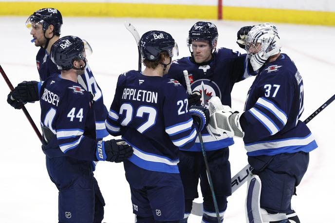 Winnipeg Jets | Hokejisti Winnipeg Jets so v severnoameriški ligi NHL premagali Tampo Bay Lightning s 7:4. | Foto Guliverimage