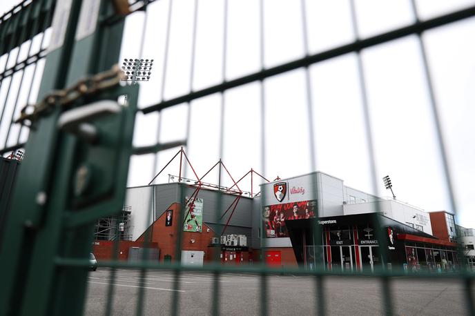Bournemouth stadion | Stadioni klubov iz premier lige že od marca samevajo. | Foto Guliver/Getty Images