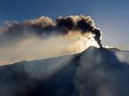 Etna, vulkan, izbruh, Italija