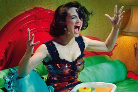 Jessica Brown Findlay za italijanski Vogue