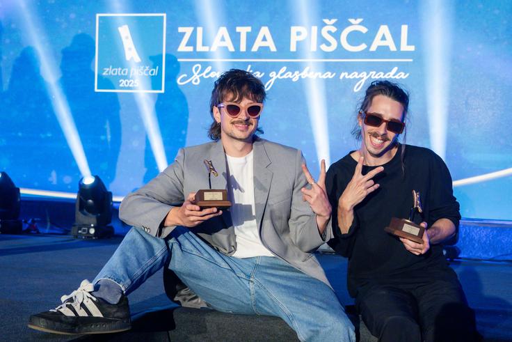 MRFY so do zdaj prejeli sedem zlatih piščali, kar je največ od vseh izvajalcev v zgodovini podelitve. | Foto: Tadej Majhenič