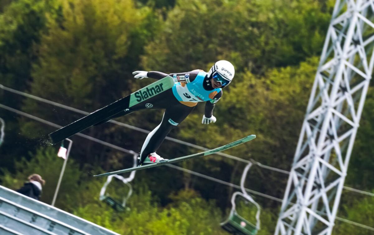 Nika Prevc | Nika Prevc je osvojila svoj prvi državni naslov v poletni sezoni. | Foto SloSki