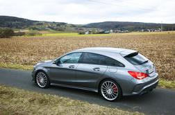 Avantgardnost za Slovence? Mercedes CLA ne karavan, ampak shooting brake. 