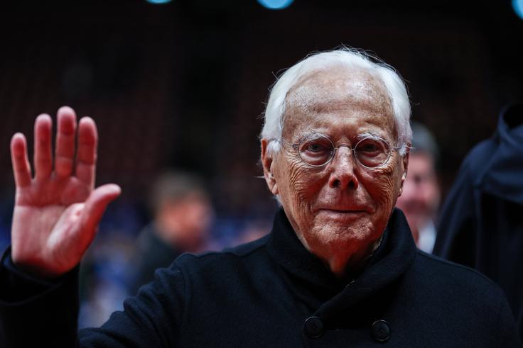 Giorgio Armani velja za eno največjih modnih ikon v zgodovini. | Foto: Guliverimage