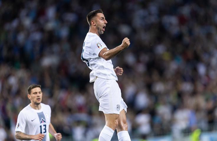 Zadel je Andraž Šporar. | Foto: Vid Ponikvar/Sportida