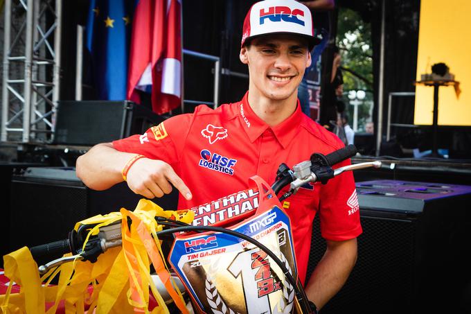 Tim Gajser sprejem | Foto: Blaž Weindorfer/Sportida