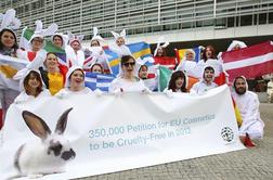 V EU konec trženja na živalih testirane kozmetike