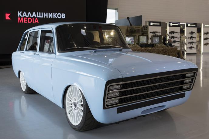 Kalašnikov avto | To je študija električnega vozila, kakršne želijo izdelovati pri Kalašnikovu. | Foto Kalashnikov Media