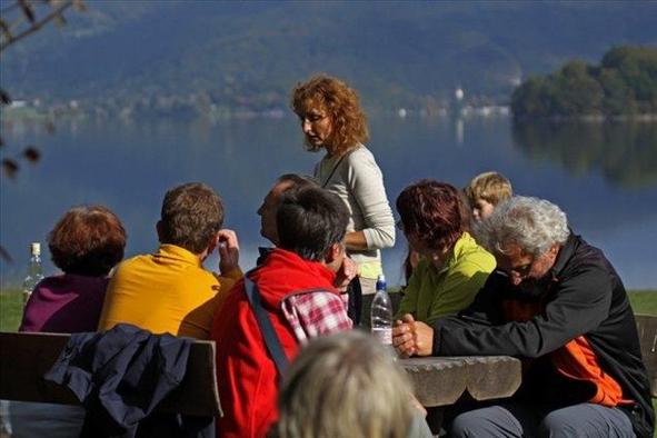 Kolesarska maratona v okolici Bohinjskega jezera