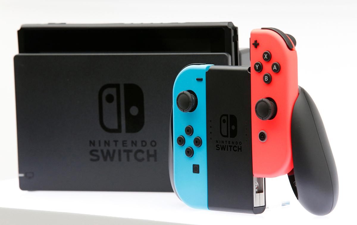 Nintendo Switch | Videz konzole Switch, ki je bila predstavljena leta 2017. | Foto Reuters