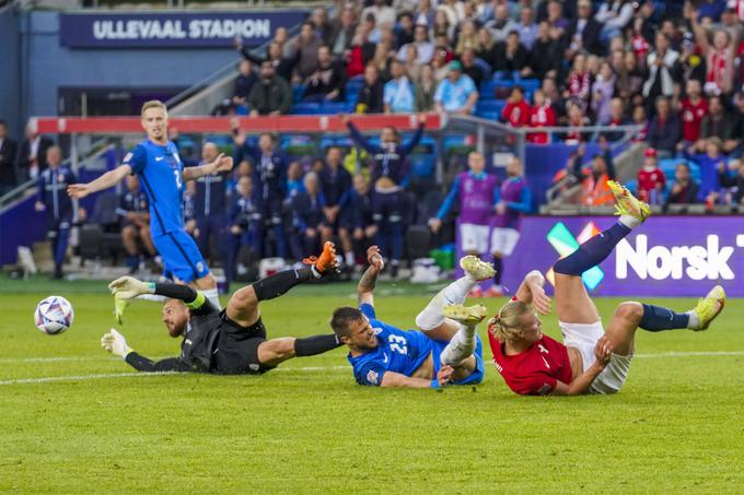 Jan Oblak je na tekmi z Norveško ohranil svoja vrata nedotaknjena. | Foto: Guliverimage/Vladimir Fedorenko