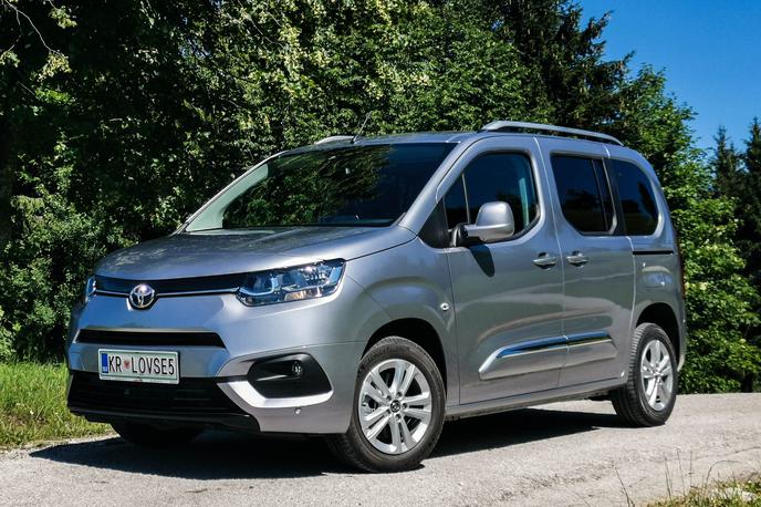 Toyota proace city | Proace city se je pridružil trojčkom berlingo, rifter in combo life. | Foto Gašper Pirman