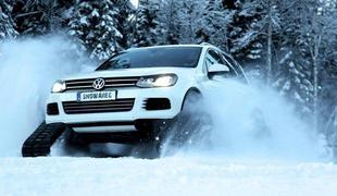 Snowareg - švedska različica volkswagen touarega za snežne užitke