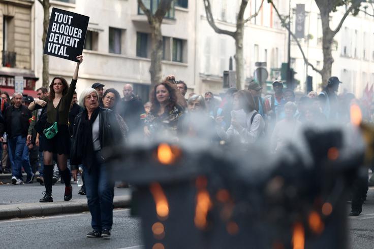 Protesti Pariz Francija | Foto: Reuters