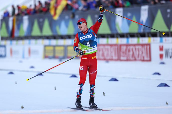 Simen Hegstad Krüger, Planica 2023 | Simen Hegstad Krüger je postal svetovni prvak v skiatlonu. | Foto Grega Valančič/Sportida