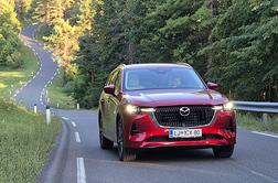 Mazda CX-80: velik SUV, kjer je v ospredju prostor, udobje in odličen dizelski motor