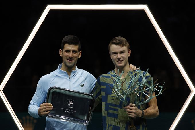 Holger Rune Novak Đoković | Foto: Reuters