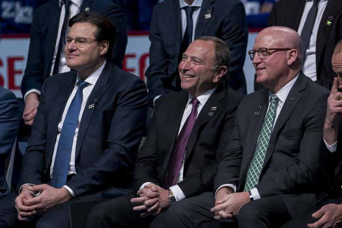 Gary Bettman | Vodilni možje v NHL si močno prizadevajo, da bi sezono lige NHL izpeljali do konca. Tudi če to pomeni zamik prihodnjega tekmovalnega obdobja na zadnji mesec v letu. | Foto Reuters