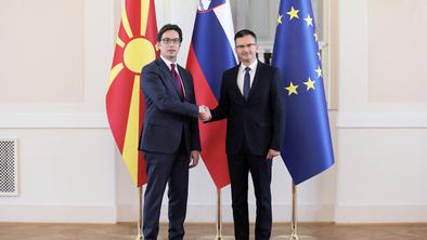 Pendarovski tudi s Šarcem in Židanom o približevanju Severne Makedonije EU in Natu