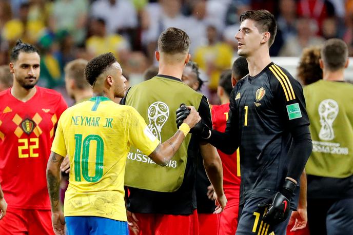 Thibaut Courtois Brazilija Belgija | Foto Reuters