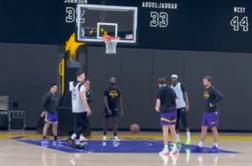 Luka Dončić že trenira! #video