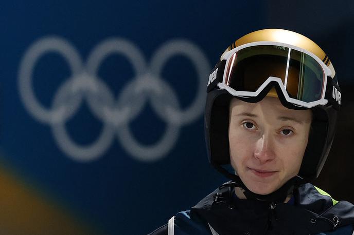 Nika Prevc | Nika Prevc je osrednja favoritinja za zlato medaljo na olimpijskih tekmi, kar je dokazala z dobrimi četrtkovimi trening skoki. A ima še rezerve, izpostavlja mlada slovenska šampionka. | Foto Reuters