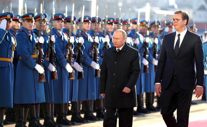 Geopolitično oslabelost EU na Balkanu bi lahko izkoristil ruski predsednik Vladimir Putin. | Foto: Guliverimage/Vladimir Fedorenko