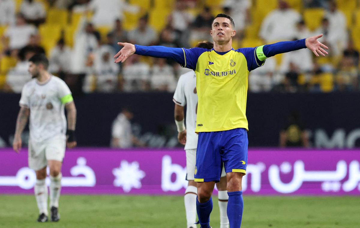Al-Nassr Cristiano Ronaldo | Cristiano Ronaldo je na 16 tekmah za Al-Nassr zabil 14 golov. | Foto Reuters