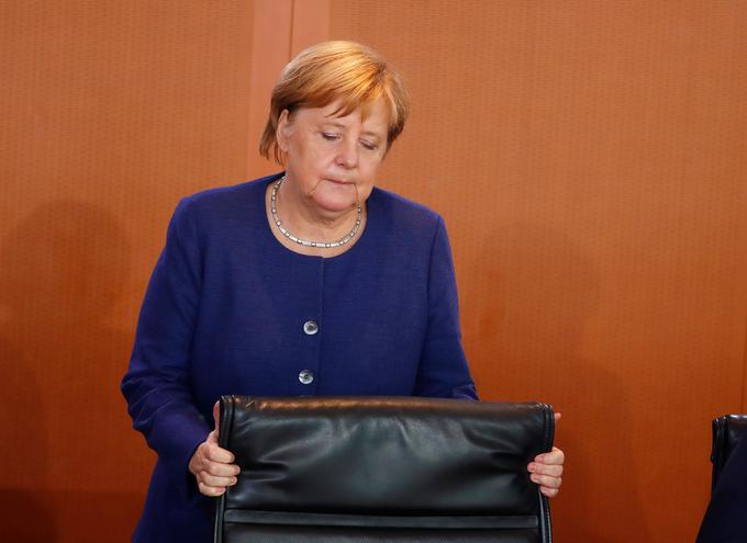 Angela Merkel se je zanašala na to, da bo v stranki prevladala disciplina in da bodo poslanci Volkerja Kauderja vnovič potrdili za vodjo poslanske skupine CDU/CSU. | Foto: Reuters
