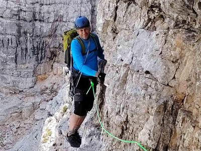 Janez Janša delil svoj alpinistični podvig na severni steni Triglava
