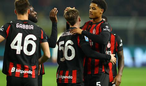 V živo: Milan še zvišal vodstvo, Juventus le do točke na mestnem derbiju