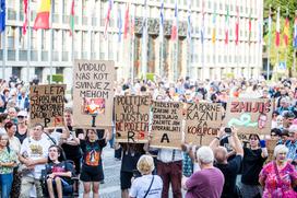 protestni shod, Ljubljana